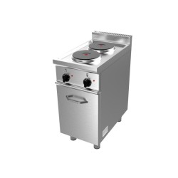 FOURNEAU ELECTRIQUE 2 PLAQUES INOX 304 SUR E7-CUET2BC L2G