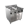 FOURNEAU ELECTRIQUE 4 PLAQUES INOX 304 SUR E7-CUET4BA L2G