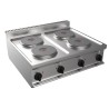 FOURNEAU ELECTRIQUE 4 PLAQUES RONDES D220 A POSER E7-CUET4BB L2G