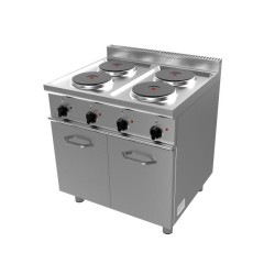 FOURNEAU ELECTRIQUE 4 PLAQUES INOX 304 SUR E7-CUET4BC L2G