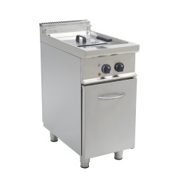 FRITEUSE ELECTRIQUE INOX 304, 1 CUVE 17L, E7-FRE1V17 L2G