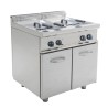 FRITEUSE ELECTRIQUE INOX 304, 2 CUVES 17+17L E7-FRE2V17 L2G