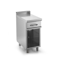 MEUBLE NEUTRE INOX 304 SUR PLACARD OUVERT E7-KNN1CA L2G