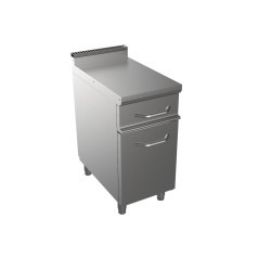 MEUBLE NEUTRE INOX 304, 1P. BATTANTE E7-KNN1CC L2G
