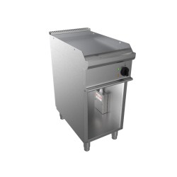 FRY-TOP ELECTRIQUE INOX 304 SUR MEUBLE OUVERT, E7-KTE1BALK L2G