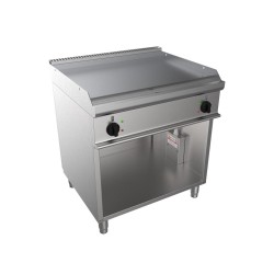 FRY-TOP ELECTRIQUE INOX 304 SUR MEUBLE OUVERT, E7-KTE2BALK L2G