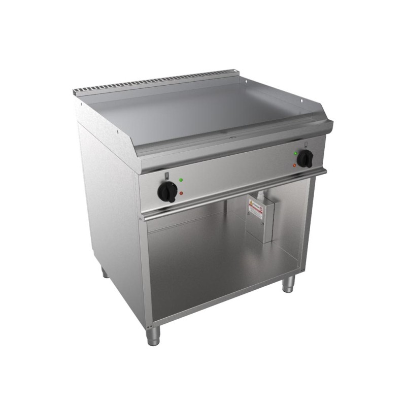 FRY-TOP ELECTRIQUE INOX 304 SUR MEUBLE OUVERT, E7-KTE2BALK L2G FRY-TOP ELECTRIQUE INOX 304 SUR MEUBLE OUVERT, E7-KTE2BALK L2G