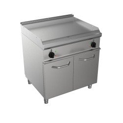 FRY-TOP ELECTRIQUE INOX 304 SUR MEUBLE FERME, E7-KTE2BCLK L2G