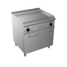 FRY-TOP ELECTRIQUE INOX 304 SUR MEUBLE FERME, E7-KTE2BCLK L2G