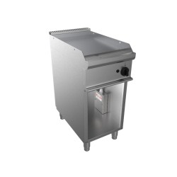 FRY-TOP GAZ LISSE SUR PLACARD OUVERT E7-KTG1BALK L2G