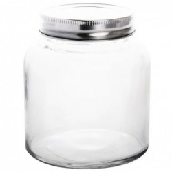 Bocaux à conserves en verre avec couvercle à visser Vogue 330ml (lot de 6) CP082 Vogue