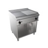 FRY-TOP GAZ 1/2 LISSE 1/2 NERVURE SUR PLACARD E7-KTG2BAMK L2G