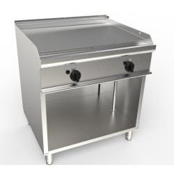 FRY-TOP GAZ NERVUREE SUR PLACARD OUVERT E7-KTG2BARK L2G