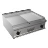 FRY-TOP GAZ 1/2 LISSE, 1/2 NERVURE A POSER E7-KTG2BBMK L2G