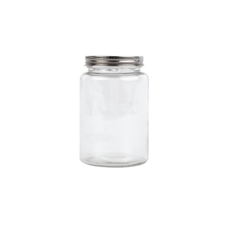 Bocaux à conserves en verre avec couvercle à visser Vogue 550ml (lot de 6) CP083 Vogue Bocaux à conserves en verre avec couvercle à visser Vogue 550ml (lot de 6) CP083 Vogue