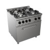 FOURNEAU TOUT GAZ 4 BRULEURS: 2X4.5+2X7.5KW E7-KUPG4LE.2M2G L2G