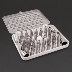 Boîte de 52 douilles pâtissières assorties Vogue CP106 Vogue