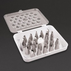Boîte de 26 douilles pâtissières assorties Vogue CP107 Vogue
