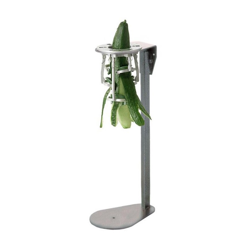 EPLUCHEUR A CONCOMBRES SUR PIED INOX EPX003 L2G EPLUCHEUR A CONCOMBRES SUR PIED INOX EPX003 L2G