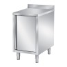 MEUBLE BAS INOX, ADOSSE F-BAT1/6A L2G