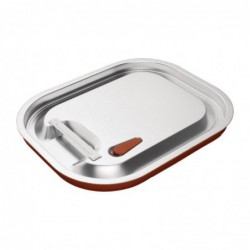 Couvercle hermétique inox et silicone Vogue GN 1/2 CP269 Vogue