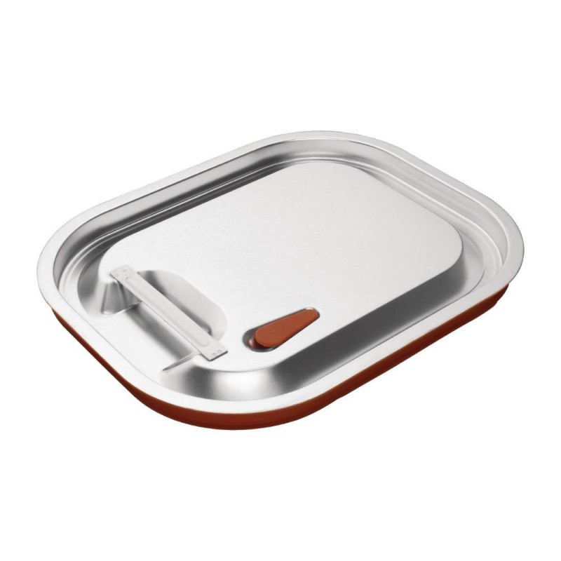 Couvercle hermétique inox et silicone Vogue GN 1/2 CP269 Vogue Couvercle hermétique inox et silicone Vogue GN 1/2 CP269 Vogue
