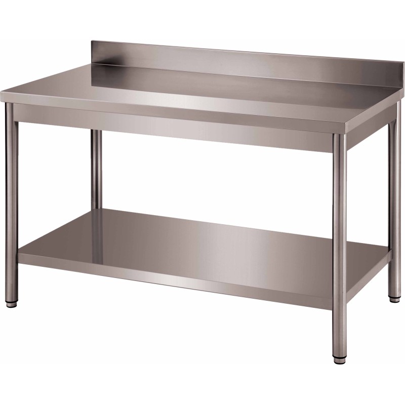 TABLE ADOSSEE DEMONTABLE INOX, ET.BASSE, F-DRTAE106 L2G TABLE ADOSSEE DEMONTABLE INOX, ET.BASSE, F-DRTAE106 L2G
