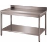 TABLE ADOSSEE DEMONTABLE INOX, ET.BASSE, F-DRTAE106 L2G