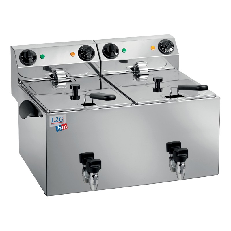FRITEUSE ELECTRIQUE 2 CUVES DE 8L FE88R L2G FRITEUSE ELECTRIQUE 2 CUVES DE 8L FE88R L2G