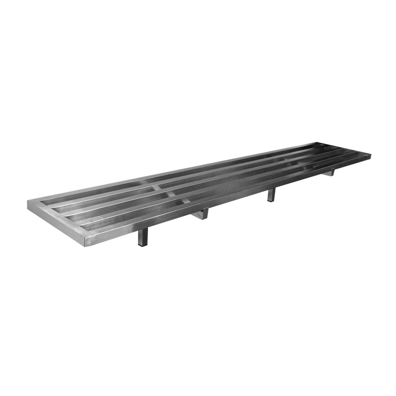 ETAGERE MURALE INOX TUBULAIRE CONSOLES FIXES F-ETTU103 L2G ETAGERE MURALE INOX TUBULAIRE CONSOLES FIXES F-ETTU103 L2G