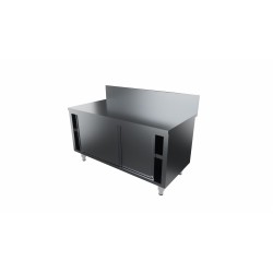 MEUBLE TRANCHEUR INOX, DOSSERET 200X20 MM F-H750-TVA.18AFLX L2G