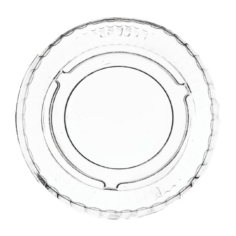 Couvercle pot à sauce compostable en PLA Vegware 28ml (x5000) CP395 Vegware Couvercle pot à sauce compostable en PLA Vegware 28ml (x5000) CP395 Vegware