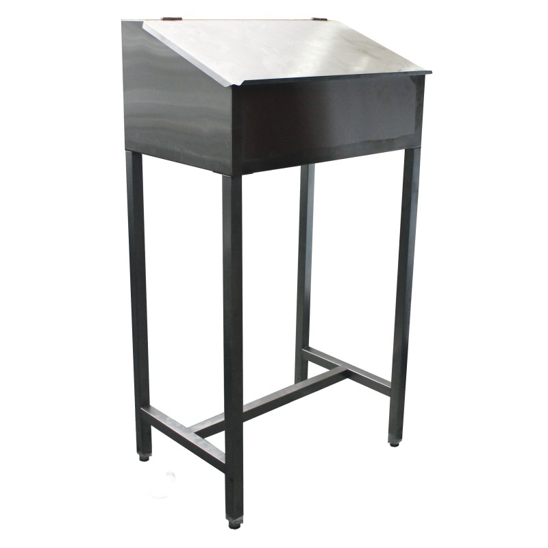 PUPITRE INOX, SUR PIETEMENT AVEC VERINS F-PUPPV L2G PUPITRE INOX, SUR PIETEMENT AVEC VERINS F-PUPPV L2G
