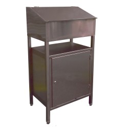 PUPITRE INOX, SUR PLACARD AVEC VERINS F-PUPSV L2G