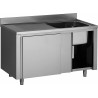 PLONGE PLACARD INOX, 1 BAC 500X400X250 MM, F-SPLPX126-1BD-PC L2G