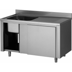 PLONGE PLACARD INOX, 1 BAC 500X400X250 MM, F-SPLPX126-1BG-PC L2G