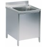 PLONGE PLACARD INOX, 1 BAC 500X400X250 MM, F-SPLPX76-1B-PB L2G
