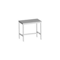 TABLE INOX SOUDEE CENTRALE F-STC106 L2G