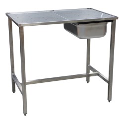 TABLE DE DESSOUVIDAGE INOX SOUDEE F-STD96 L2G