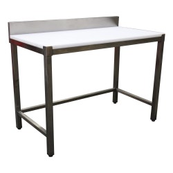 TABLE DE DECOUPE INOX ADOSSEE, F-TABDECA106 L2G