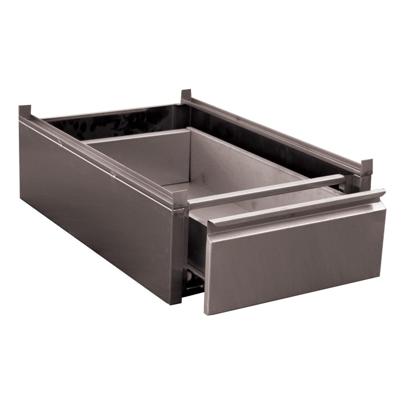 BLOC INOX 1 TIROIR MONOBLOC GN1/1 POUR TABLES F-TAT151 L2G BLOC INOX 1 TIROIR MONOBLOC GN1/1 POUR TABLES F-TAT151 L2G