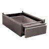 BLOC INOX 1 TIROIR MONOBLOC GN1/1 POUR TABLES F-TAT151 L2G