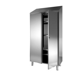 ARMOIRE HAUTE INOX, TOIT PENTE, F-TP-AB.10F L2G