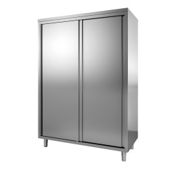 ARMOIRE INOX, PORTES COULISSANTES DOUBLEES F-TP-AR6.10FX L2G