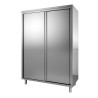 ARMOIRE INOX, PORTES COULISSANTES DOUBLEES F-TP-AR6.10FX L2G