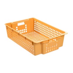 CAISSE A VIENNOISERIE EN POLYPROPYLENE JAUNE. G156724 L2G