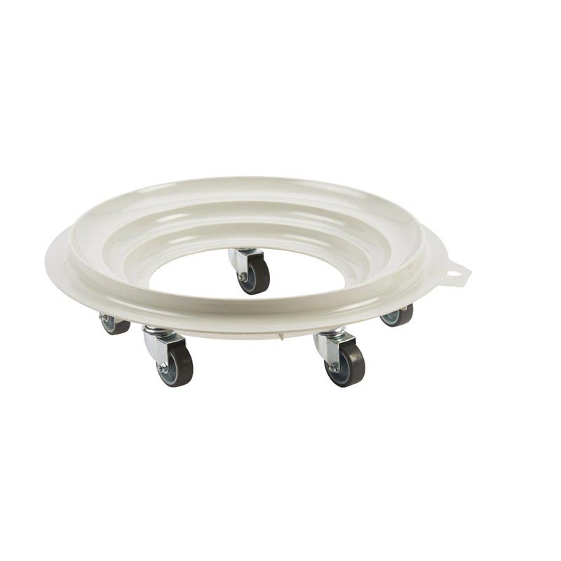 SOCLE ROND EN ABS AVEC 5 ROULETTES D.50 MM G170214 L2G SOCLE ROND EN ABS AVEC 5 ROULETTES D.50 MM G170214 L2G
