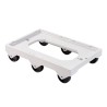 SOCLE ROULEUR 6 ROUES, CONSTRUCTION ABS G170324 L2G