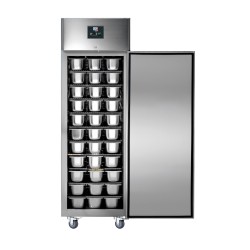 ARMOIRE PATISSIERE INOX, 1 PORTE, -18/-22°C GE800BT L2G
