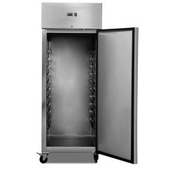 ARMOIRE PATISSIERE INOX, 1 PORTE, -2/+10°C GE800TN L2G